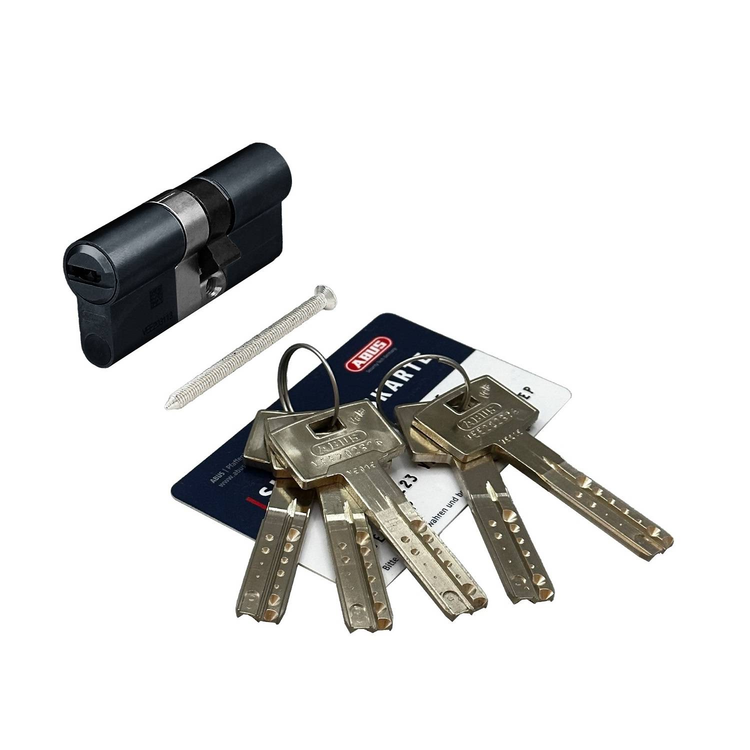 Механизм цилиндровый ABUS VELA 2000 190(90x100) ключ/ключ MX MBL (5 key) Механизм цилиндровый ABUS VELA 2000 190(90x100) ключ/ключ MX MBL (5 key)